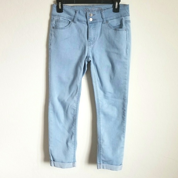 ❌Sold❌L.A. premium wax jean capri size 7 - Picture 2 of 6